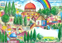 Jerusalem unter dem Regenbogen